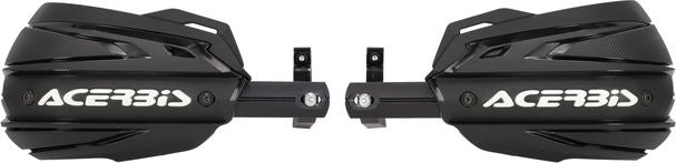 ADV TYPE D HANDGUARDS, BLACK/WHITE