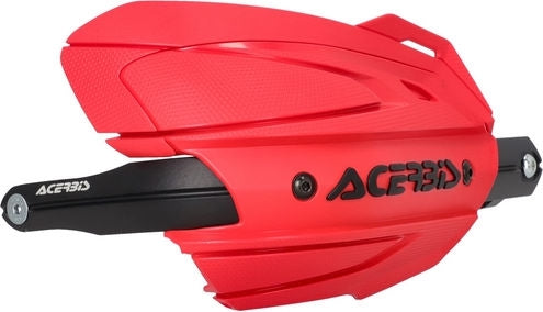 ADV TYPE D HANDGUARDS, RED/BLACK