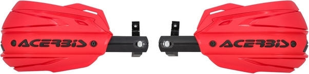 ADV TYPE D HANDGUARDS, RED/BLACK