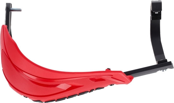 ADV TYPE D HANDGUARDS, RED/BLACK