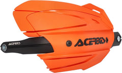 ADV TYPE E HANDGUARDS, ORANGE/BLACK