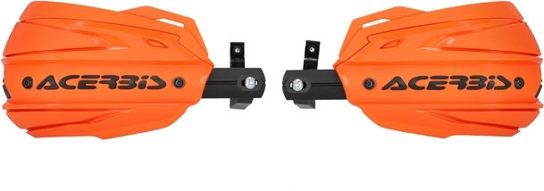 ADV TYPE E HANDGUARDS, ORANGE/BLACK
