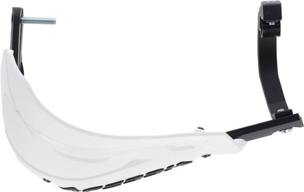 ADV TYPE E HANDGUARDS, WHITE/BLACK