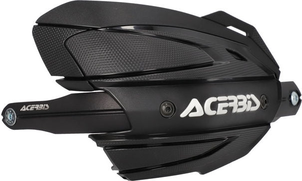 ADV TYPE E HANDGUARDS, BLACK/WHITE
