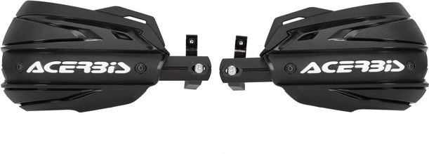 ADV TYPE E HANDGUARDS, BLACK/WHITE