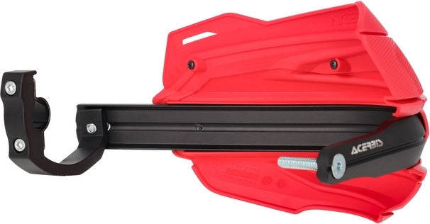ADV TYPE E HANDGUARDS, RED/BLACK