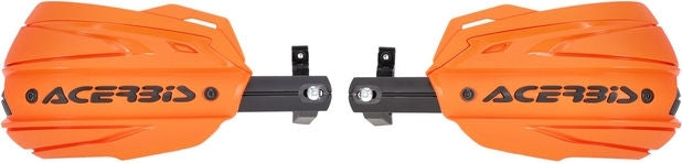 ADV TYPE C HANDGUARDS, ORANGE/BLACK