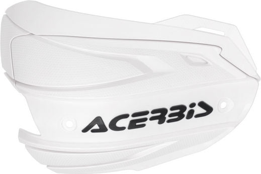 ADV TYPE C HANDGUARDS, WHITE/BLACK