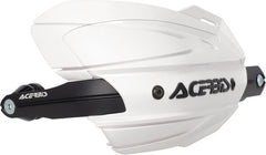ADV TYPE C HANDGUARDS, WHITE/BLACK