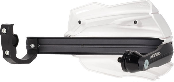 ADV TYPE C HANDGUARDS, WHITE/BLACK