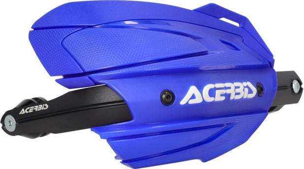 ADV TYPE C HANDGUARDS, BLUE/WHITE