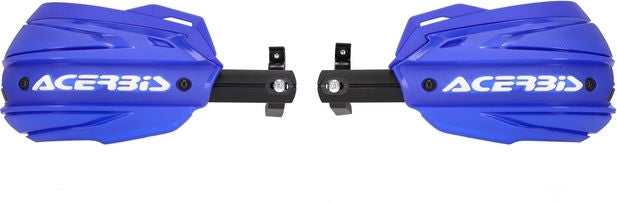 ADV TYPE C HANDGUARDS, BLUE/WHITE