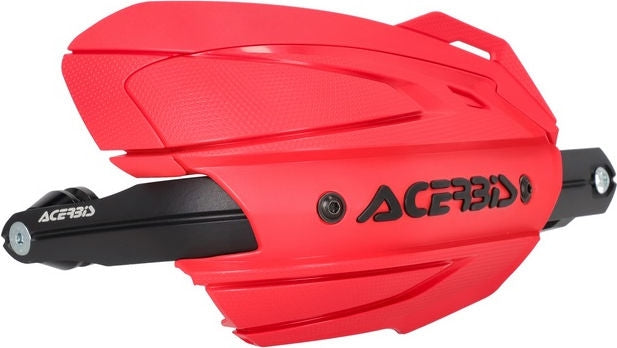 ADV TYPE C HANDGUARDS, RED/BLACK