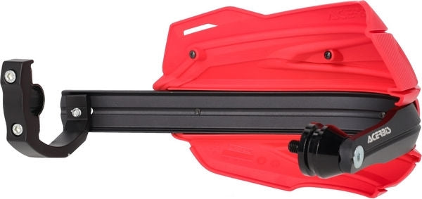 ADV TYPE C HANDGUARDS, RED/BLACK