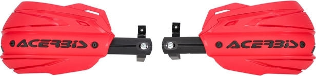 ADV TYPE C HANDGUARDS, RED/BLACK