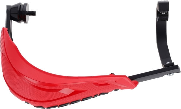 ADV TYPE C HANDGUARDS, RED/BLACK