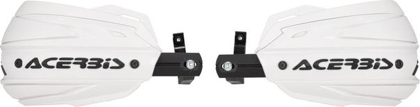 ADV TYPE B HANDGUARDS, WHITE/BLACK