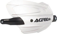 ADV TYPE A HANDGUARDS, WHITE/BLACK