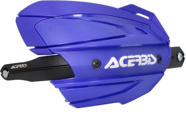 ADV TYPE A HANDGUARDS, BLUE/WHITE
