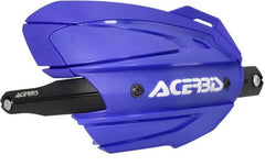 ADV TYPE A HANDGUARDS, BLUE/WHITE