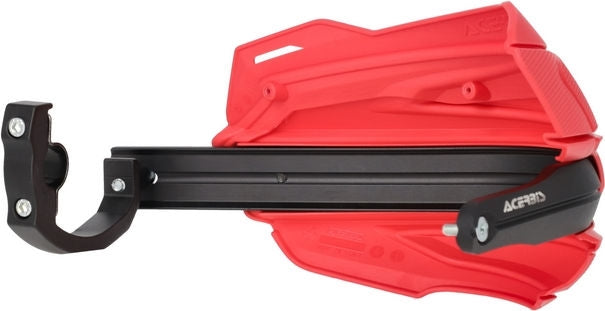 ADV TYPE A HANDGUARDS, RED/BLACK