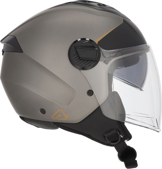 JET LEVANTE HELMET, GREY/BRONZE