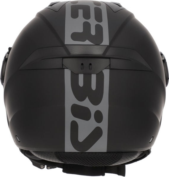 JET LEVANTE HELMET, BLACK/GREY, Size XS
