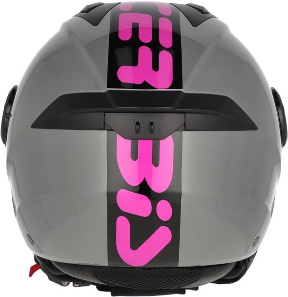 JET LEVANTE HELMET, GREY/PINK, Size L