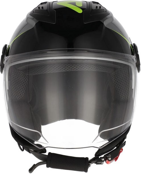 JET LEVANTE HELMET, GREY/YELLOW, Size S