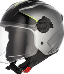 JET LEVANTE HELMET, GREY/YELLOW, Size S