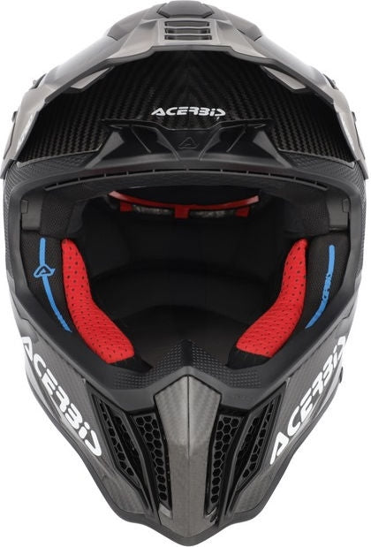 AIRSTRIKE FIM RACING#2 HELMET, BLACK