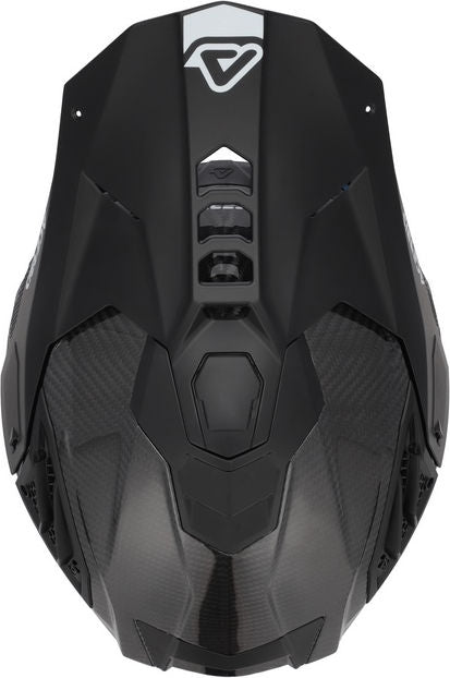 AIRSTRIKE FIM RACING#2 HELMET, BLACK