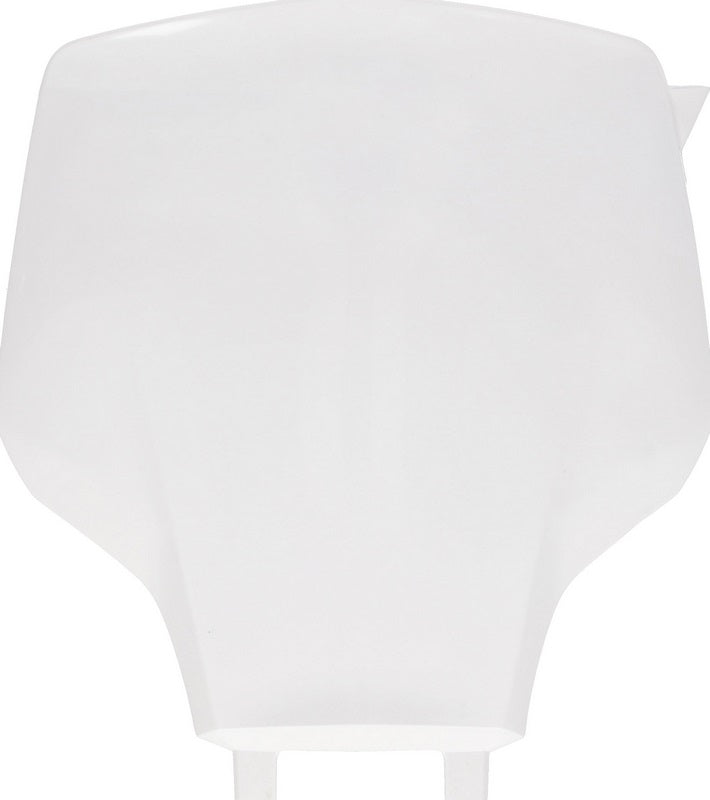 FRONT NUMBER PLATE, WHITE