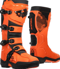 ARTIGLIO BOOTS, ORANGE/BLACK