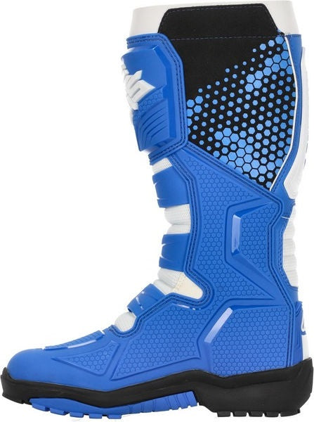 ARTIGLIO BOOTS, BLUE/WHITE