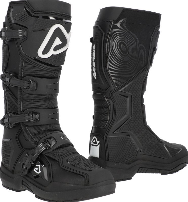 ARTIGLIO BOOTS, BLACK/WHITE