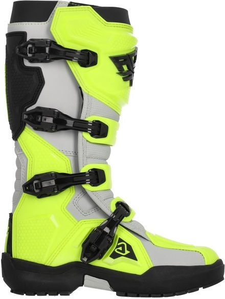 ARTIGLIO BOOTS, FLUORESCENT YELLOW/WHITE
