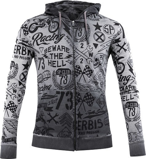 SWEATSHIRT STREET SP CLUB, GRAPHITE