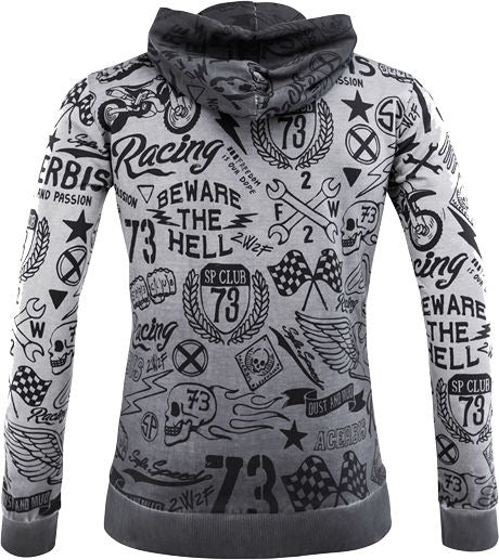 SWEATSHIRT STREET SP CLUB, GRAPHITE