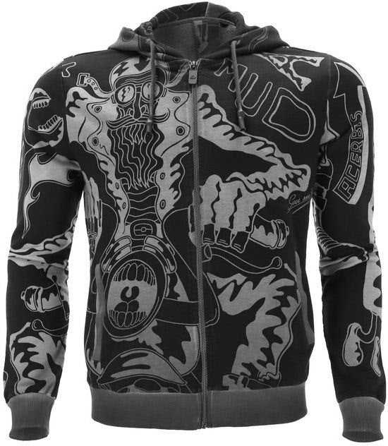 SWEATSHIRT SP CLUB SPEEDWAY, GRAPHITE