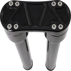 ACCUTRONIX RISERS 12 THREADED BLK | HR2212-B