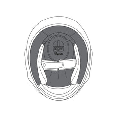 AGV CROWN PAD X3000 (S) Premium Black | 20KIT00110001