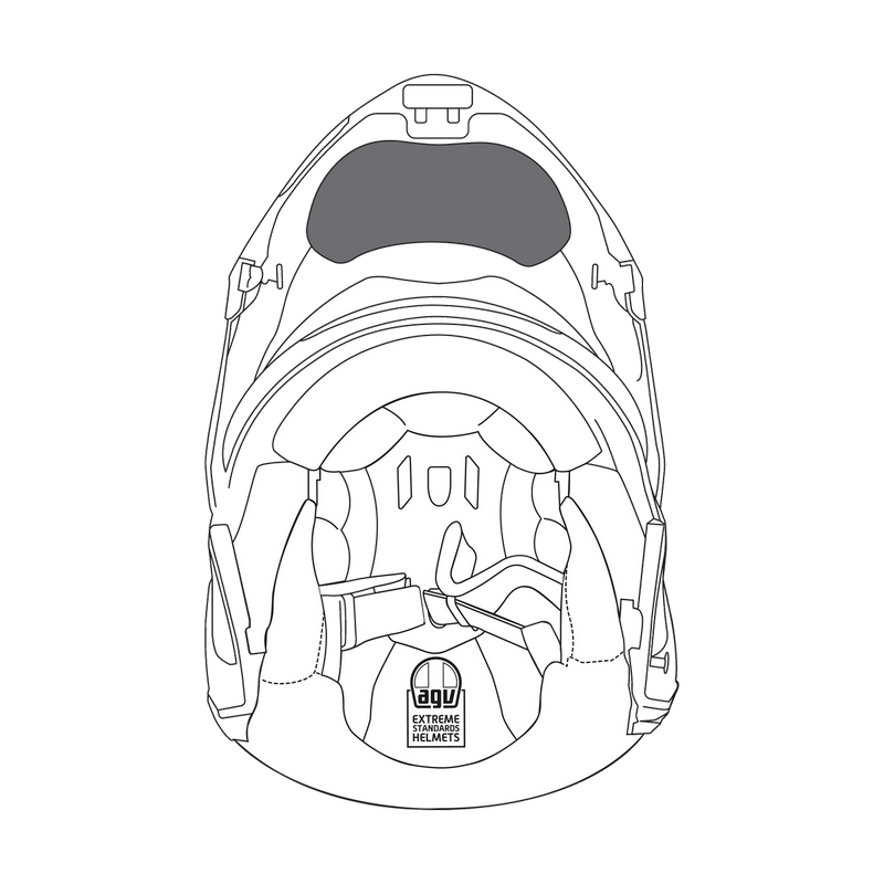 AGV WIND PROTECTOR SPORTMODULAR (XXS-XS-S-M-L) Winter | 20KIT12002002
