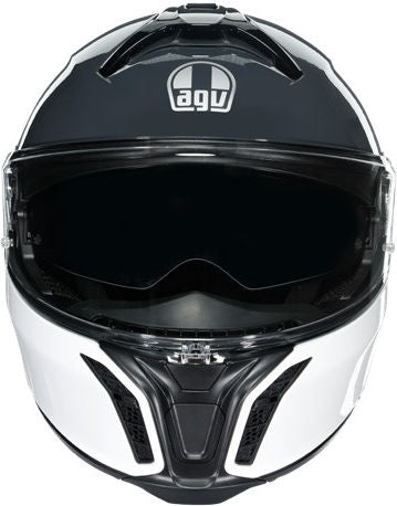 AGV TOURMODULAR E2206 MULTI MPLK, FREQUENCY LIGHT GREY/BLUE | 211251E2OY-006