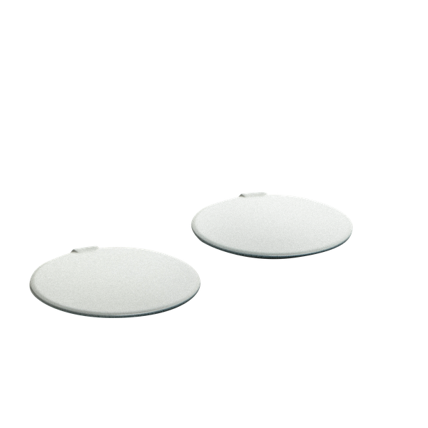 AGV PAINTED SCREW COVERS ORBYT Pearl White Glossy | 21KIT48206001