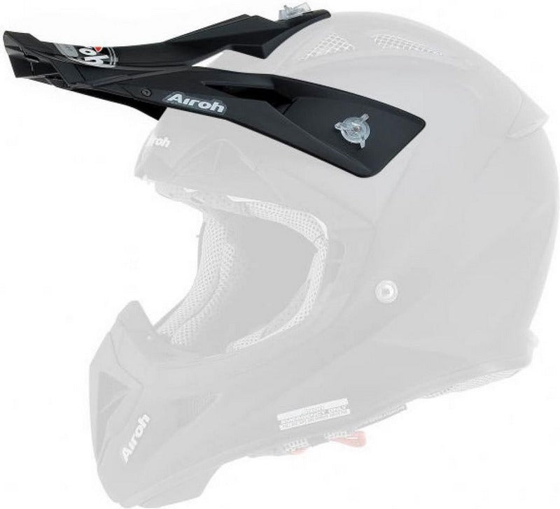 AIROH helmet peak Aviator 2.1, Black | AV2F11