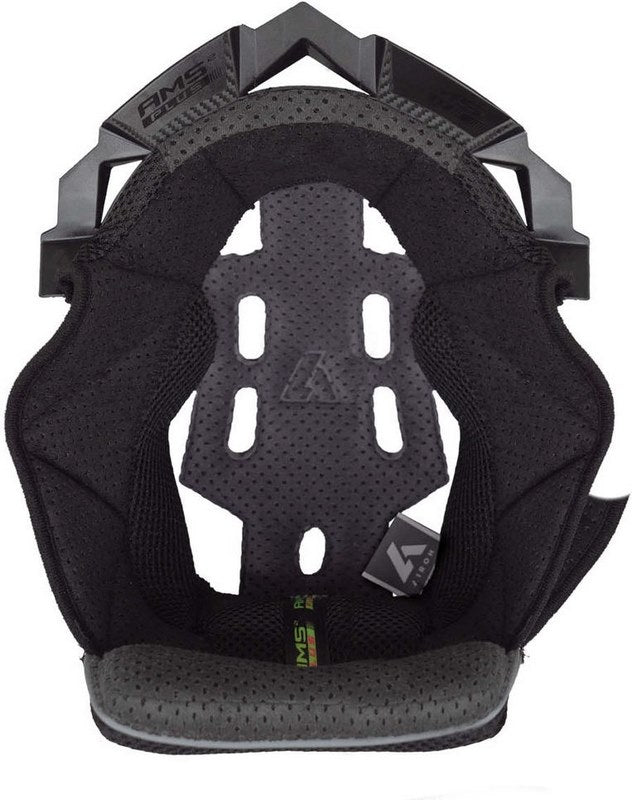 AIROH head cushion Aviator 3, Gray, Size L | AV3BWC