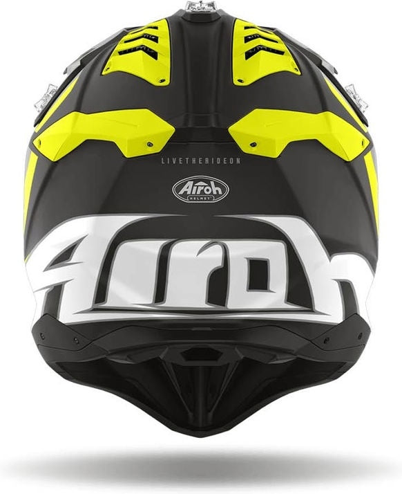 AIROH Helmet Aviator 3 Glory, Yellow Matt | AV3GL31
