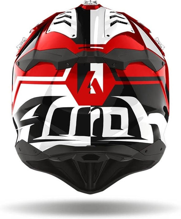AIROH Helmet Aviator 3 League, Red Gloss | AV3LE55