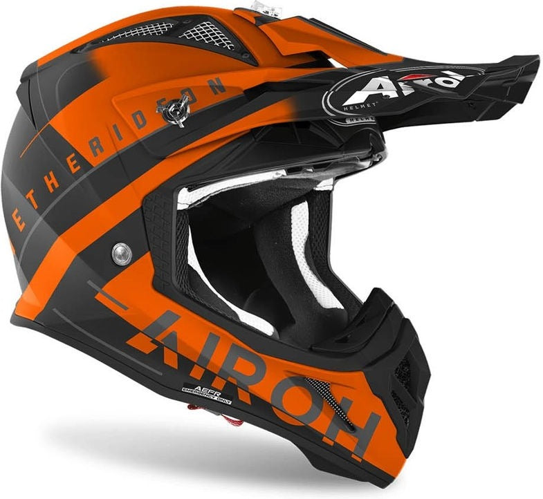 AIROH Helmet Aviator Ace Amaze, Orange Matt | AVAA32